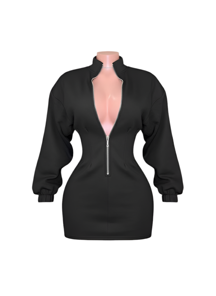 Mini Bodycon Long Sleeve Dress