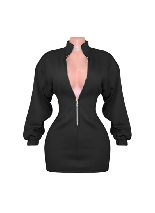 Mini Bodycon Long Sleeve Dress