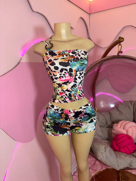 Flor Two Piece Short Set