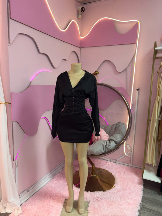 Little Noir Two Piece Dress